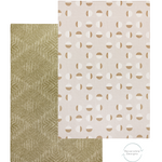 reversible double sided baby playmat with two modern motifs that complement stylish family homes